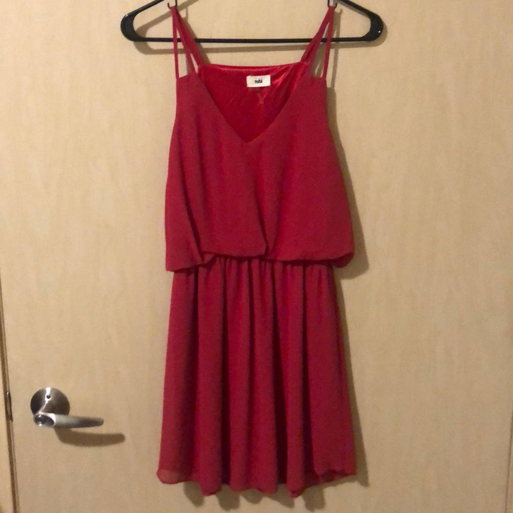 Red dress